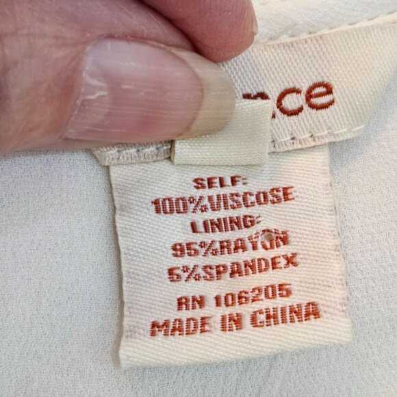 Sundance White Embroidered Dress XS Cream Boho Feminine Peasant NWOT - Picture 9 of 12